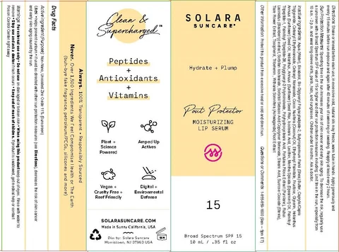 SOLARA SUNCARE - POUT PROTECTOR SPF-15 포장