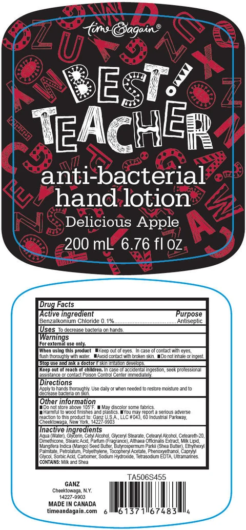 Principal Display Panel - 200 mL Delicious Apple Bottle Label
