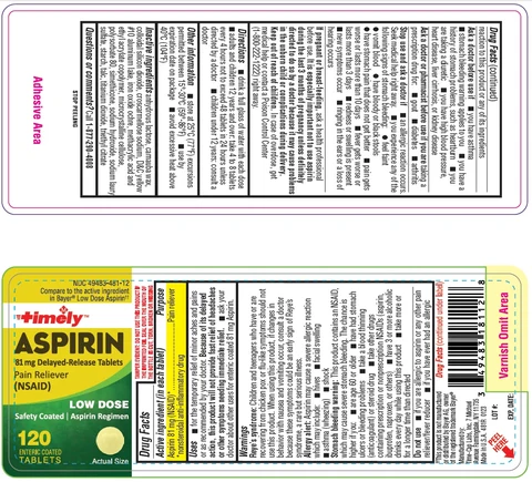 LOW DOSE ASPIRIN packaging