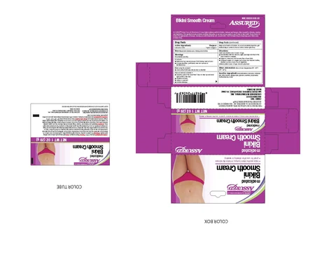 Assured Bikini Smooth Cream 포장