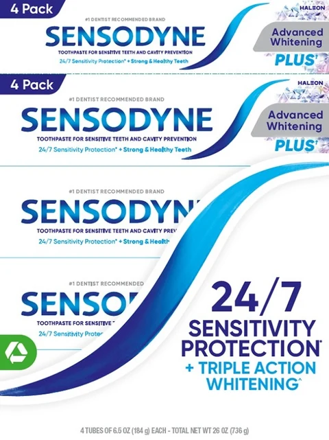 SENSODYNE Advanced Whitening Plus 포장