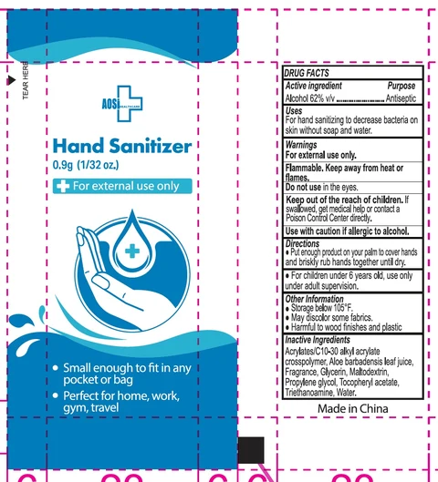 AOSI HEALTHCARE HAND SANITIZER 포장