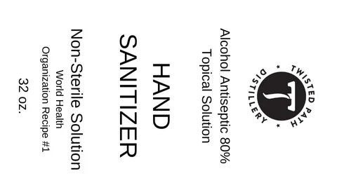 Hand Sanitizer packaging