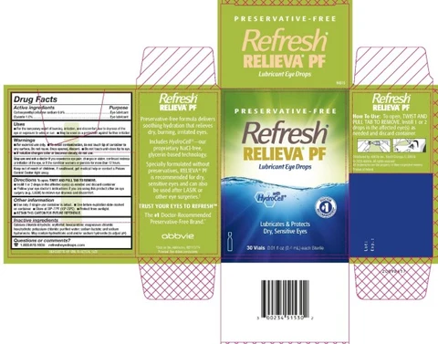 Refresh RELIEVA PF 포장