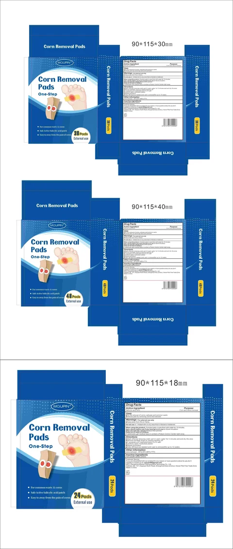 MQUPIN Corn Removal Pads 포장