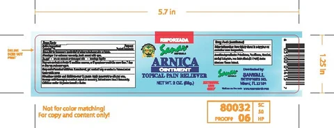 Sanar Naturals Arnica Reforzada 포장