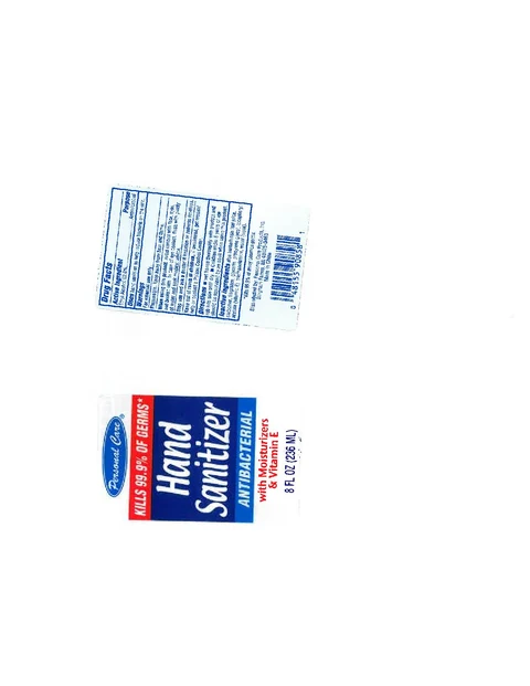 Hand Sanitizer packaging