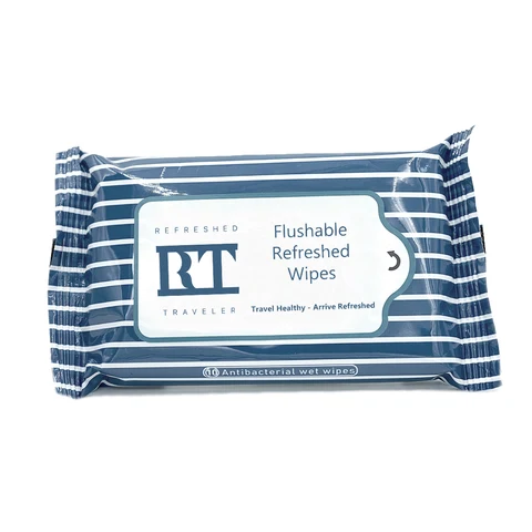 Refresh Wipes 포장