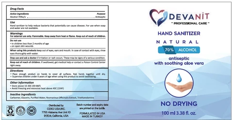 DEVANIT HAND AND SKIN CLEANSING 포장