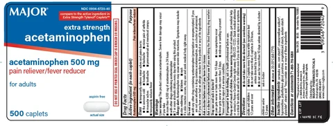acetaminophen 포장