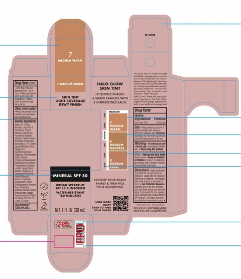 Halo Glow Skin Tint SPF 50 84510 packaging