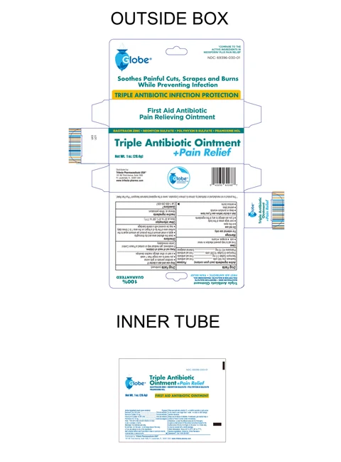 4307 GLOBE TRIPLE ANTIBIOTIC OINTMENT PAIN RELIEF 1OZ 101625 CDER
