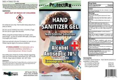 Hand Sanitizer 포장