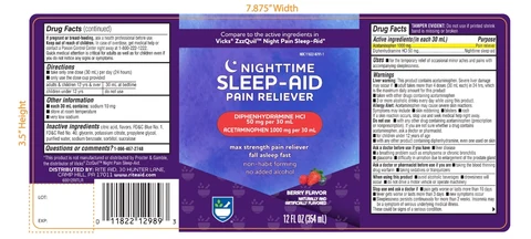RiteAid NighttimeSleep Aid packaging