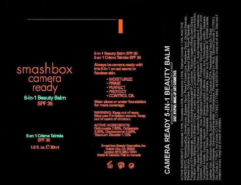 SMASHBOX CAMERA READY 5 IN 1 BEAUTY BALM SPF 35 포장