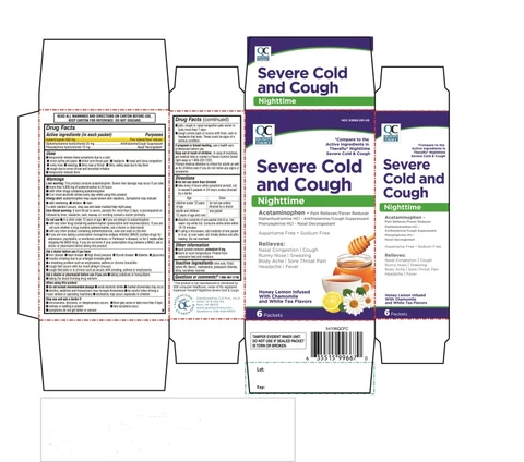 Quality Choice Severe Cold and Cough Nighttime 포장