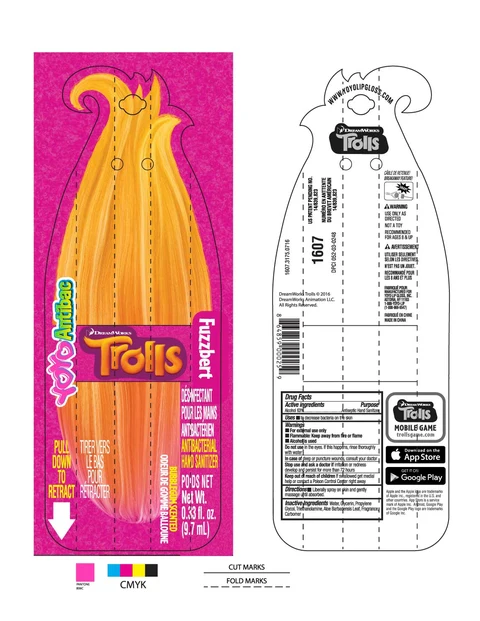 Antibacterial Hand Sanitizer 포장