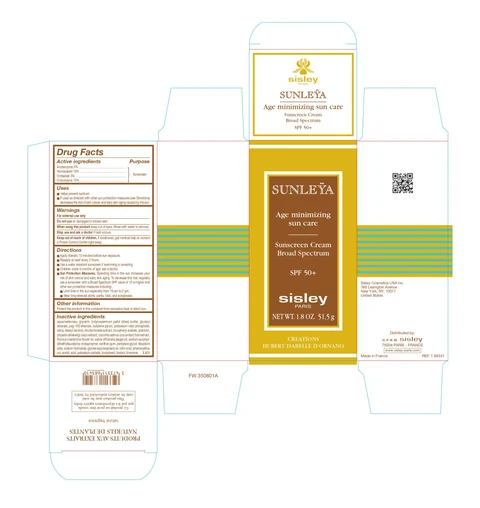 SUNLEYA Age minimizing sun care SPF 50 plus 포장