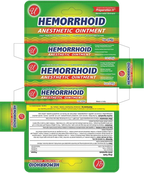 Hemorrhoid Anesthetic 포장