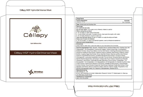 Cellapy MGF Hydro Gel Intense Mask 포장