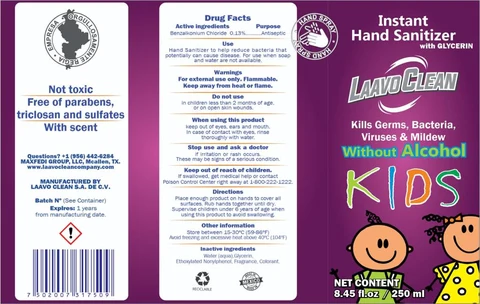 Hand Sanitizer packaging
