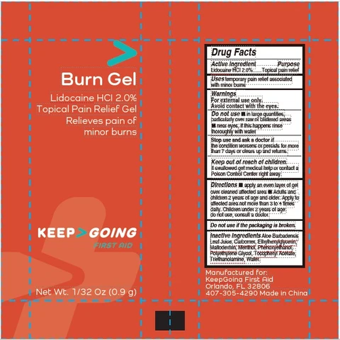Burn packaging
