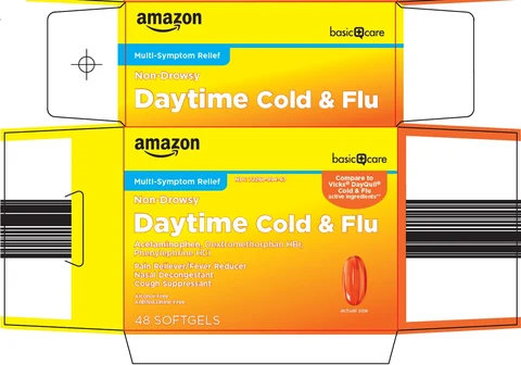Basic Care Daytime Cold and Flu 포장