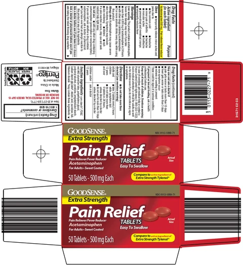 good sense pain relief packaging