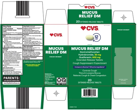 MUCUS RELIEF DM packaging