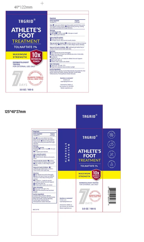 Tagrid Athletes Foot Treament 포장
