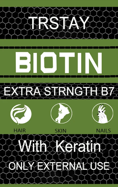 Trstay Biotin packaging