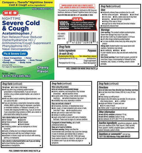 Severe Cold and Cough ReliefNighttime 포장