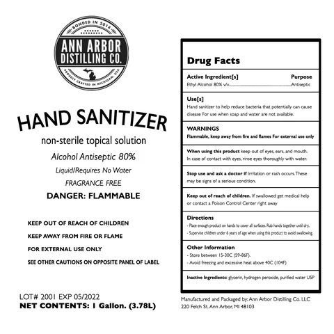 One Gallon Label