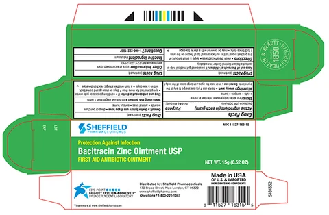 Sheffield Bacitracin Zinc 포장