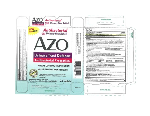Azo Urinary Tract DefenseAntibacterial Protection 포장