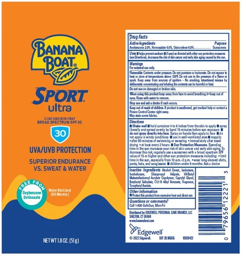 Banana Boat 포장