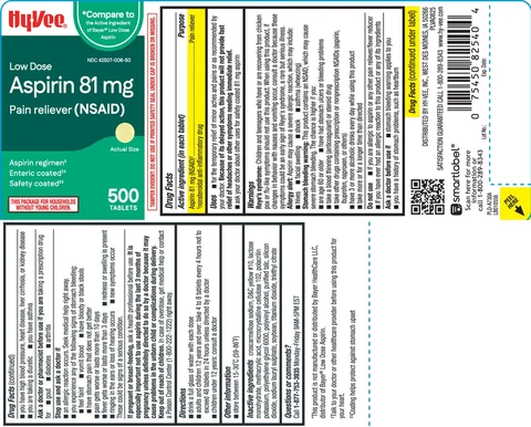 Low Dose Aspirin packaging