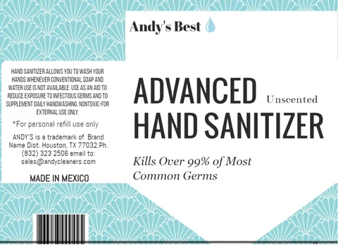 Andys Best 포장
