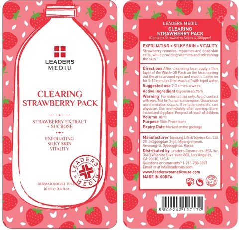 Leaders Mediu Clearing Strawberry Pack packaging