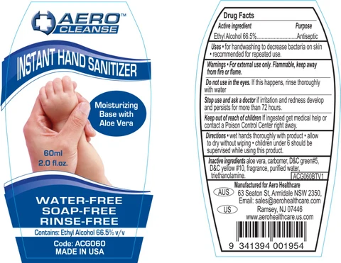 Instant Hand Sanitizer packaging