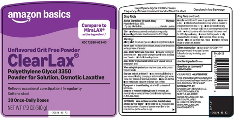 CLEARLAX packaging