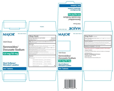 Sennosides, Docusate Sodium 포장