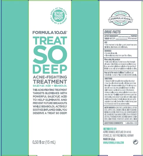 TREAT SO DEEP ACNE-FIGHTING TREATMENT 포장