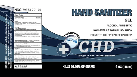 Hand Sanitizer packaging