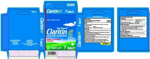 Claritin 포장