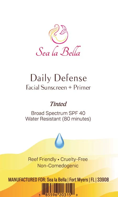 Daily Defense Facial Sunscreen Plus Primer 포장