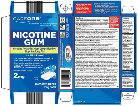 careone nicotine 포장