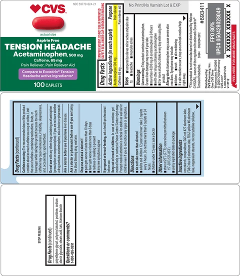 Tension HeadacheAspirin Free packaging