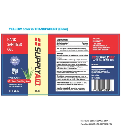 SUPPLYAID Hand sanitizer RRS-HS8 포장
