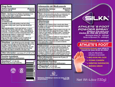 Silka Athletes Foot 포장